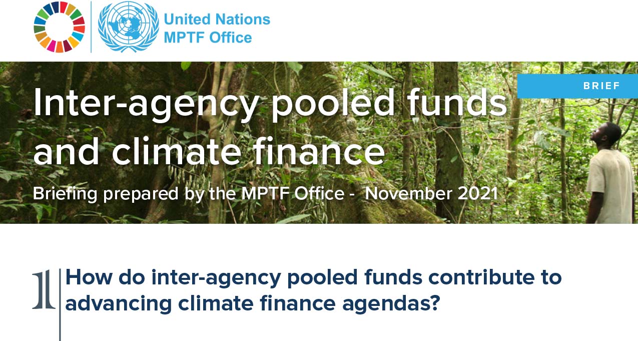image of Climate finance brief Nov 2021