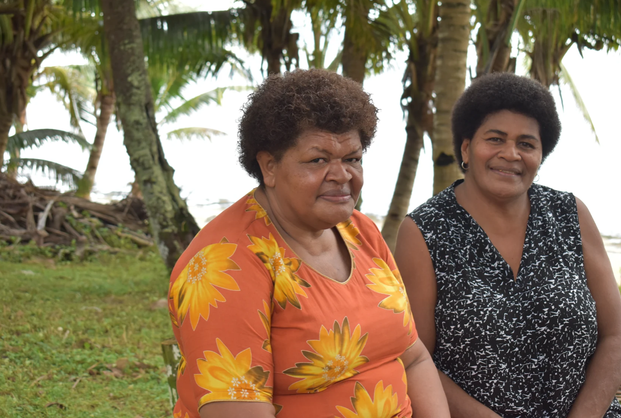 Luisa Adi Caginatoba Kinisimere, Namada village cleaned up coastal portion of the coast which was initiated by the Women's group in the village. Photo: UNDP Fiji