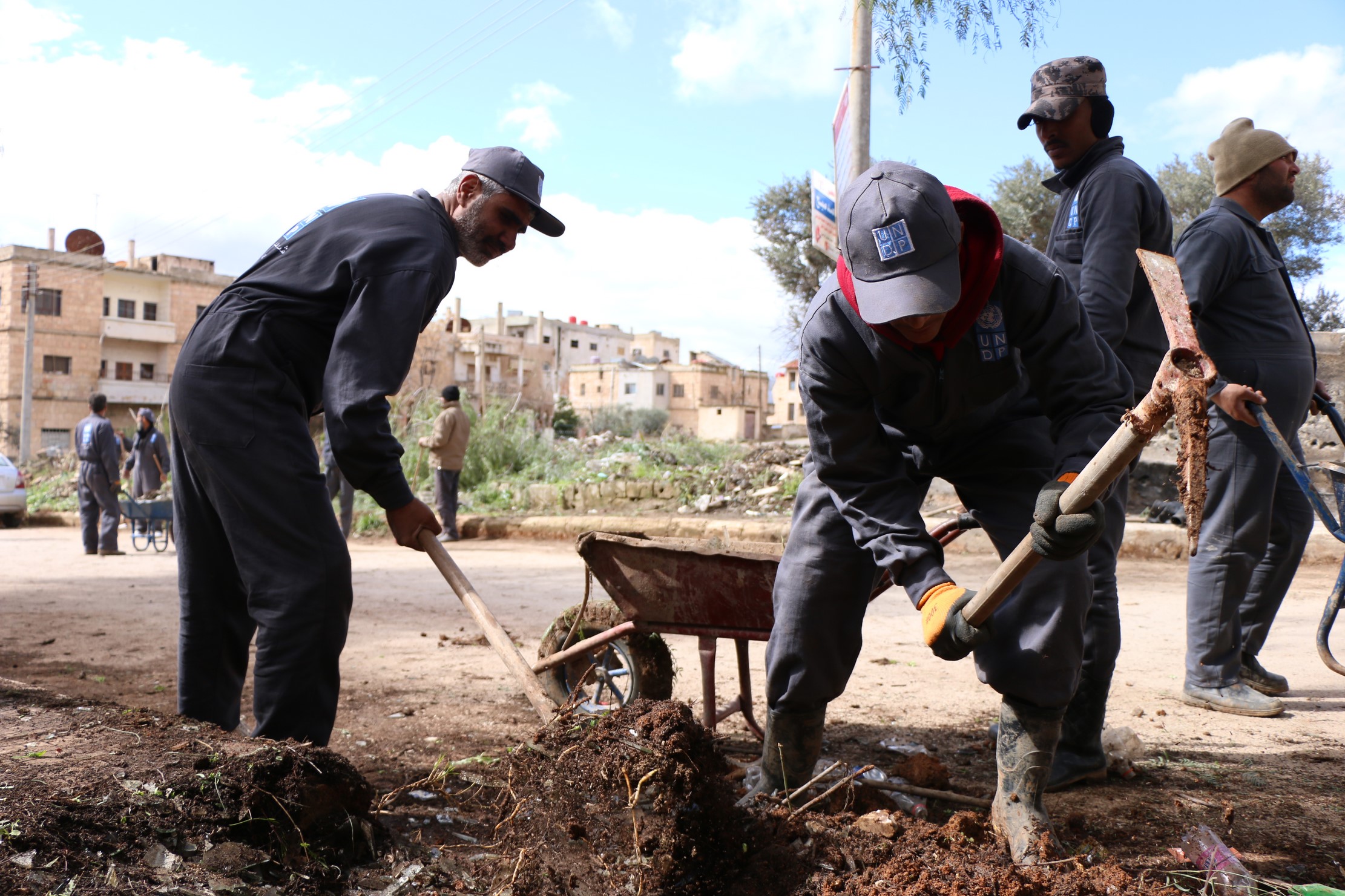 UNDP - debris removal - Dara'a