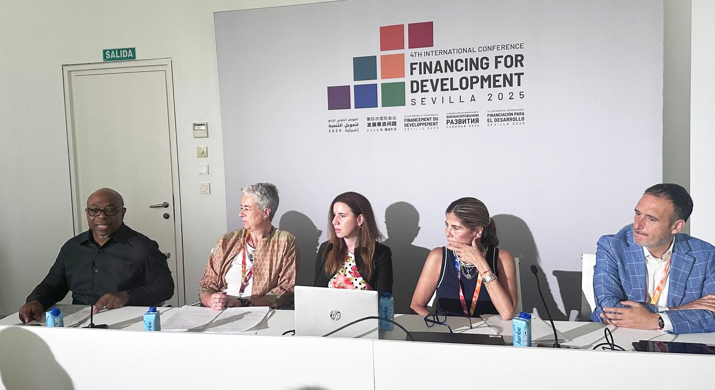 Mr. Noudéhou participated in a panel at the Global Disability Fund side event