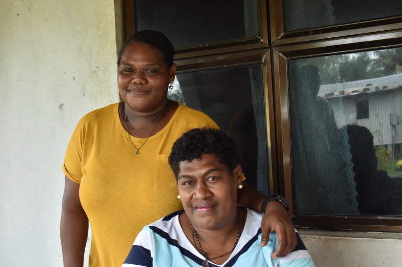 Sulfate Diligo and Adi Caginatoba Koroivosa, Vatuolalai Village, Korolevu-i-Wai District. Photo: UNDP Fiji
