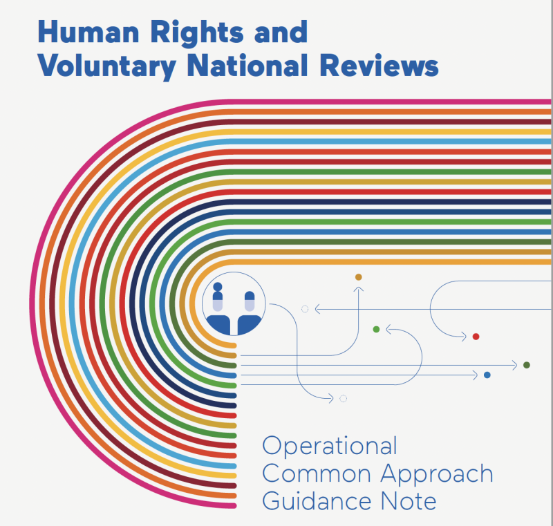 Human Rights and Voluntary National Reviews: Operational Common Approach Guidance Note image