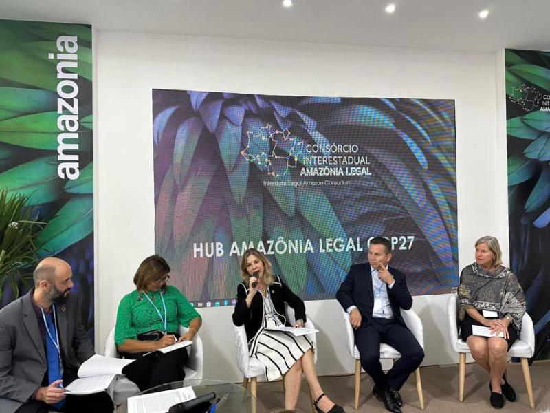 Picture Announcement event for UN Multi-Partner Trust Fund for Sustainable Development in the Legal Amazon (Amazon MPTF)