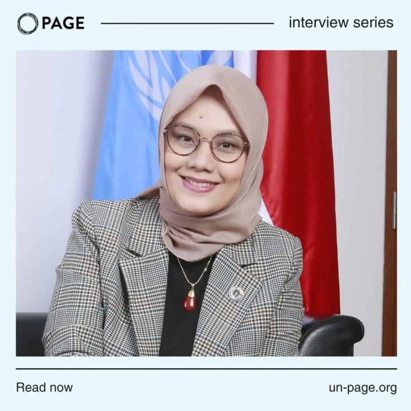 Diandra Pratami, Economist at the United Nations (UN) Resident Coordinator’s Office in Indonesia