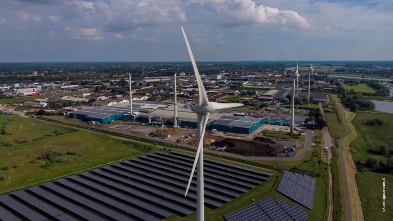 page_news_pic_25_sep_2023 Wind turbines in an industrial area