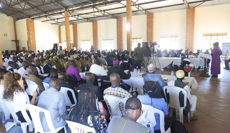 Some 500 people recently gathered for a reconciliation conference in Kajo-Keji, Central Equatoria State. Photo: James Sokiri/UNMISS