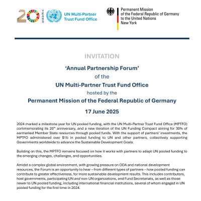 2025 Partnerships Forum invitation short